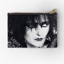 Siouxsie and the Banshees Black White Zipper Pouch