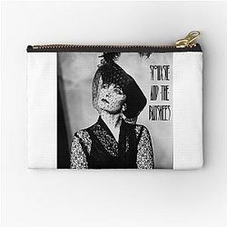 Siouxsie and the Banshees - Glamour in Black Zipper Pouch
