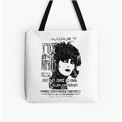 Siouxsie and the Banshees Concert Poster Distressed Tote Bag