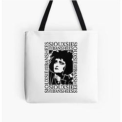Siouxsie Sioux Goth All Over Print Tote Bag