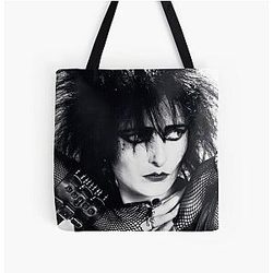 Siouxsie and the Banshees black White Tote Bag