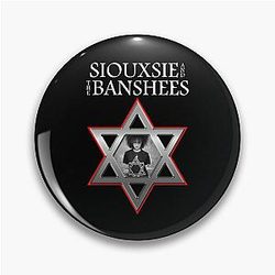 Siouxsie and the Banshees - Star of David - Israel Pin