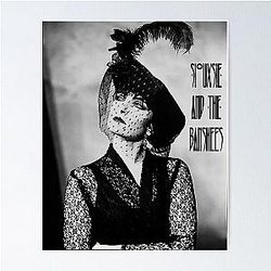 Siouxsie and the Banshees - Glamour in Black and White Poster