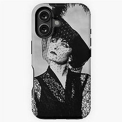 Siouxsie and the Banshees Glamour in Black and White iPhone Tough Case