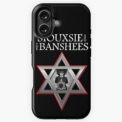 Siouxsie and the Banshees - Star of David Israel iPhone Case