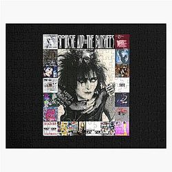 Siouxsie Sioux Framed in Album Covers Jigsaw Puzzle