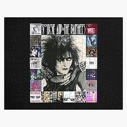 The Black Siouxsie and the Banshees - Siouxsie Sioux framed in Album Covers Classic Jigsaw Puzzle