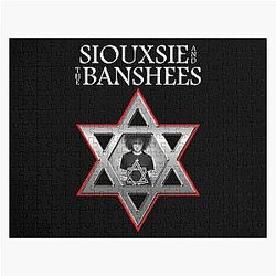 Siouxsie and the Banshees - Star of David Jigsaw Puzzle