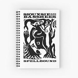 Siouxsie and the Banshees - Siouxsie Sioux - Spellbound - Goth Spiral Notebook