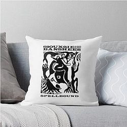 Siouxsie Sioux Spellbound Goth Throw Pillow