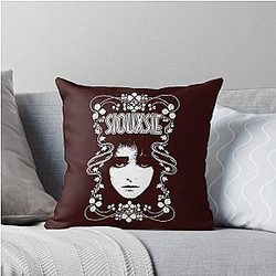 Siouxsie and the Banshees Throw Pillow