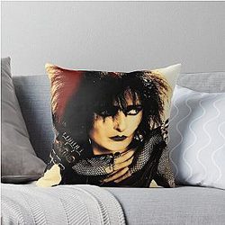 Siouxsie Sioux - Siouxsie and the Banshees Throw Pillow