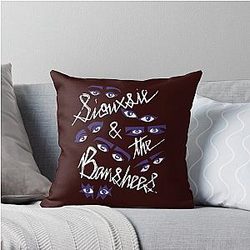 Siouxsie and the Banshees Throw Pillow