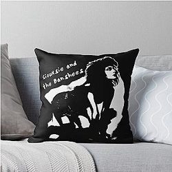 Siouxsie and the Banshees Throw Pillow