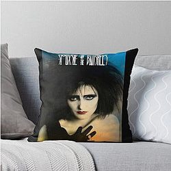 Siouxsie and the Banshees - Siouxsie Sioux The Ice Queen Throw Pillow