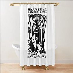 Siouxsie Sioux - Spellbound - Goth Shower Curtain