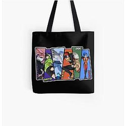 SK8 The Infinity Bags -   characters  All Over Print Tote Bag [ID8978]