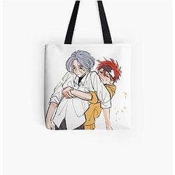 SK8 The Infinity Bags - Sk8  Reki Langa All Over Print Tote Bag [ID8996]