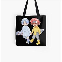 SK8 The Infinity Bags - Langa and Reki young All Over Print Tote Bag [ID9002]