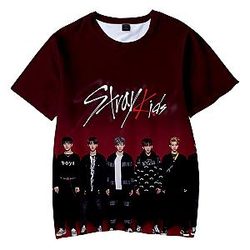 Stray Kids Summer T-shirt - Casual Unisex Short Sleeve T-Shirts [ID13249]