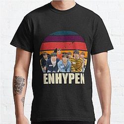 Enhypen T-Shirts – Enhypen retro Classic T-Shirt RB3107 [ID15912]