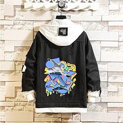 SK8 the Infinity Jacket - Anime Printing Denim Fashion Jacket [ID12554]