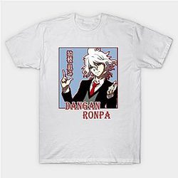 Danganronpa Shirt – Dangan ronpa Nagito Komaeda Anime Shirt TP291 [ID15895]