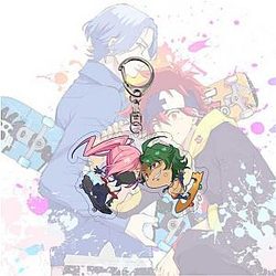 SK8 The Infinity Keychains - Cherry Blossom VS Kojiro Nanjo Joe Chibi Keychain [ID10265]