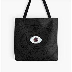Bad Bunny Bags – Bad Bunny X100Pre Eye Album Cover All Over Print Tote Bag RB3107 [ID12341]