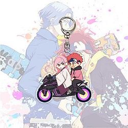 SK8 The Infinity Keychains -  Reki Kyan And Cherry Blossom Chibi Keychain [ID10262]