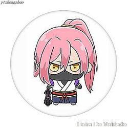 SK8 The Infinity Pins - Cherry Blossom Chibi Badge Pin [ID10127]