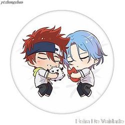 SK8 The Infinity Pins - Reki Kyan And Langa Hasegawa Sleeping Chibi Badge Pin [ID10074]