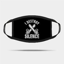 Chainsaw Man Face Masks – Chainsaw Woodwork Lumberjack Forester Gift [ID15856]
