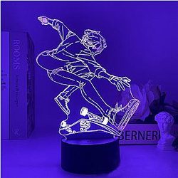 SK8 The Infinity 3D Lamps - Langa Hasegawa 3D Led Lamp [ID9486]