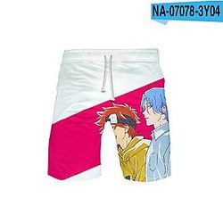 SK8 The Infinity Shorts – Reki Kyan And Langa Hasegawa 3D Short [ID9446]