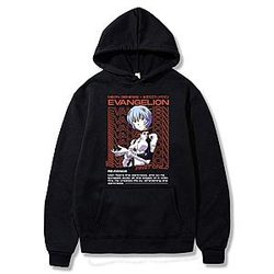 Evangelion Hoodie - Printed Long Sleeve Evangelion Hoodie [ID15603]
