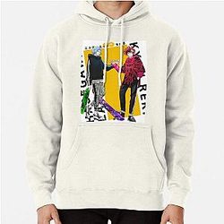SK8 The Infinity Hoodies - Reki and Langa check   Pullover Hoodie [ID8087]