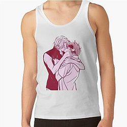 SK8 The Infinity Tank Tops - Reki and Langa kissing drawing Tank Top [ID8286]
