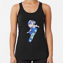 SK8 The Infinity Tank Tops - Langa  the Infinity  Racerback Tank Top [ID8285]