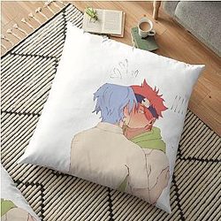 SK8 The Infinity Pillows - Sk8  Reki and Langa kissing Floor Pillow [ID8816]