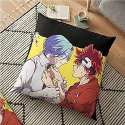 SK8 The Infinity Pillows - Langa and Reki angry Floor Pillow [ID8821]