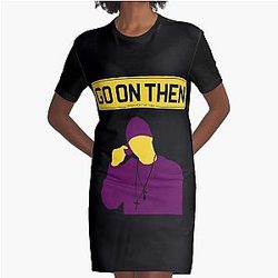 Skepta - Go On - Private Caller Graphic T-Shirt Dress