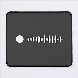 Praise The Lord by ASAP Rocky (feat Skepta) Spotify Code Mouse Pad