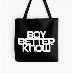 Boy Better Know BBC Skepta JME All Over Print Tote Bag