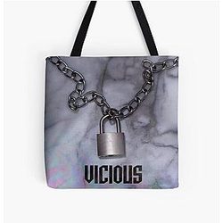 VICIOUS SKEPTA Tote Bag