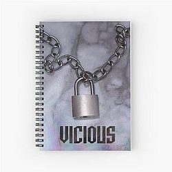VICIOUS EP SKRILLEX Spiral Notebook