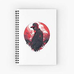 Skepta Cartoon Character Notebook