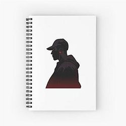 Skepta Cartoon Spiral Notebook