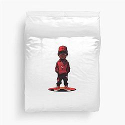 Skepta Cartoon Character Duvet Cover