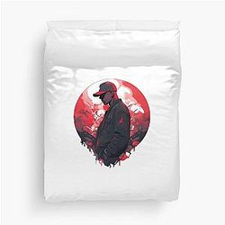 Skepta Cartoon Character Duvet Cover